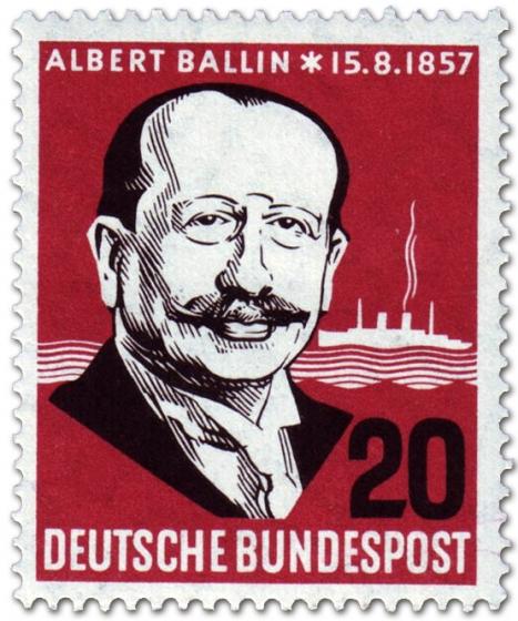 Stamp: Albert Ballin (Reeder)