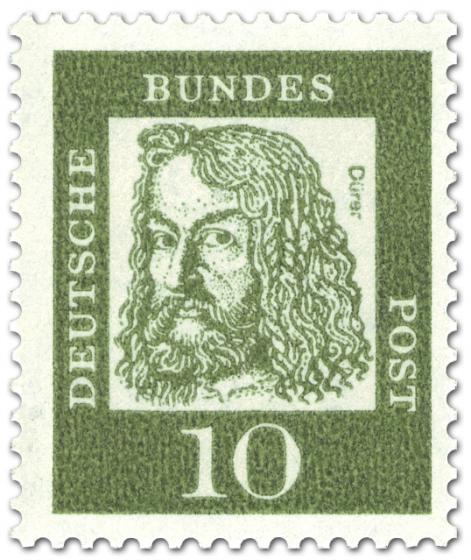 Stamp: Albrecht Dürer (Künstler, Maler)