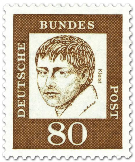 Stamp: Heinrich von Kleist (Dramatiker, Lyriker)