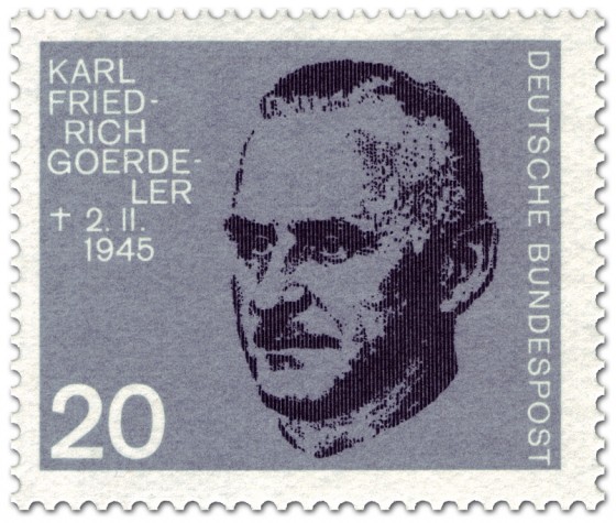 Stamp: Carl Friedrich Goerdeler