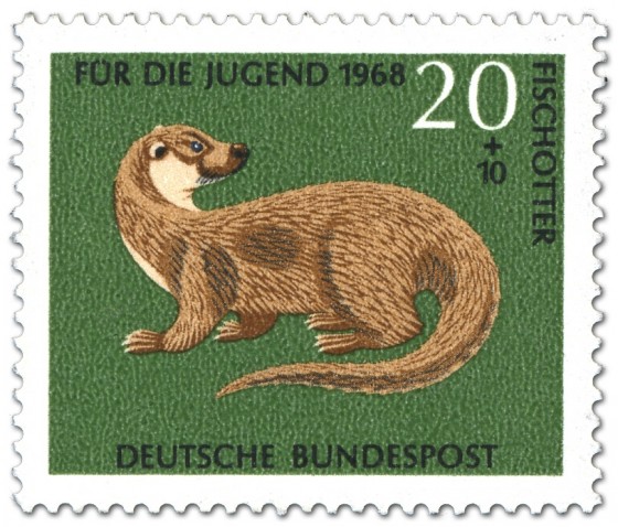 Stamp: Fischotter