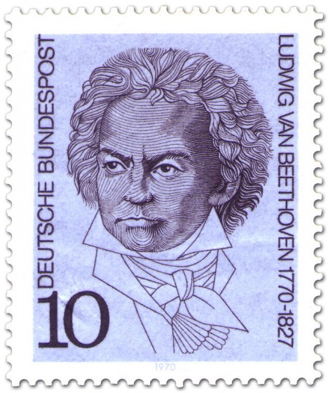 Stamp: Ludwig van Beethoven (Komponist)