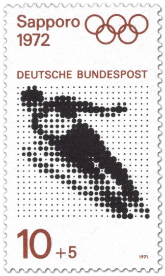 Stamp: Skispringen (Olympische Winterspiele Sapporo 1972)