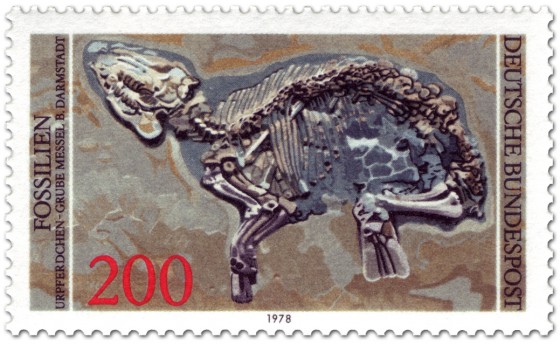 Stamp: Fossil Urpferd