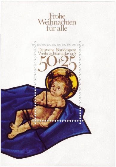 Stamp: Weihnachtsmarke 1978: Jesuskind