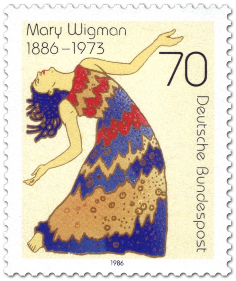 Stamp: Mary Wigman (Tänzerin)