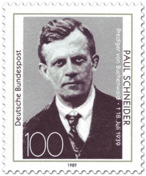 Stamp: Paul Schneider (Pfarrer)