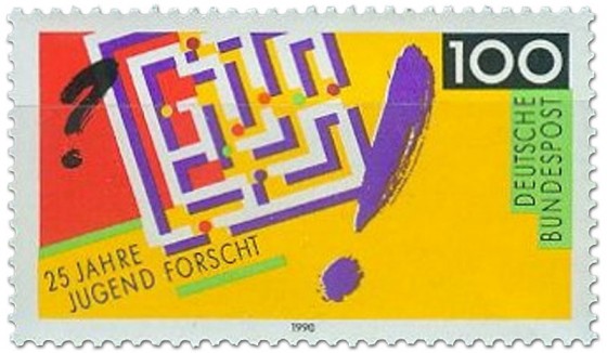 Stamp: Jugend Forscht (25 Jahre)