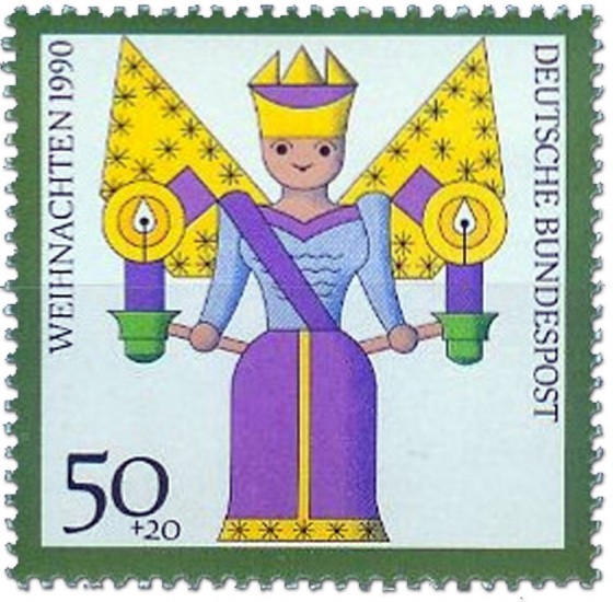 Stamp: Weihnachtsengel (Kunsthandwerk)