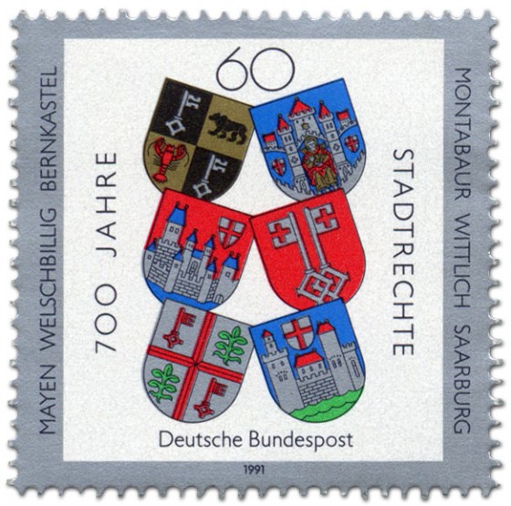 Stamp: 700 Jahre Stadtrechte 